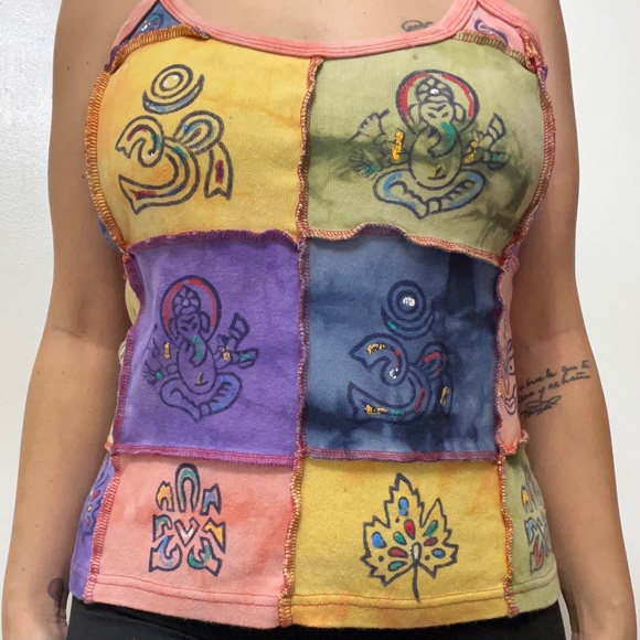 Rising international hippie camisole tank top size medium - Picture 1 of 9